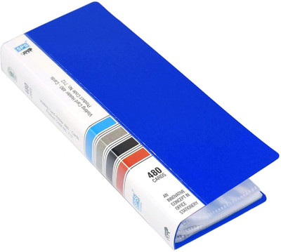 Neel 480 Card Holder(Set of 1, Blue)