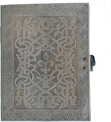 Parmatma Handicrafts Handmade Journal A5 Journal Unruled 200 Pages(Grey)