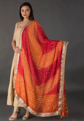 Mavya Art Silk Embroidered Women Dupatta