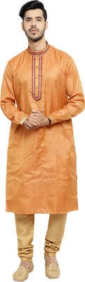 3SIX5 Men Kurta Churidar Set