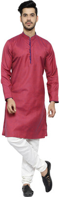 3SIX5 Men Kurta Churidar Set