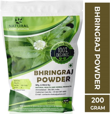 Natural health Products Bhringraj Leaves Powder For Fighting Hair Fall, Hair Growth & Conditioning Naturally(200 g)