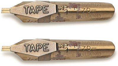 Manuscript Leonardt 1.5 mm Tape Nib - Pack of 2 Nib(Pack of 2)