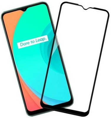 Hyper Edge To Edge Tempered Glass for Realme C11(Pack of 1)