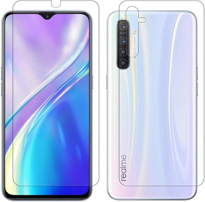 ELEF Front and Back Tempered Glass for Realme X2(Pack of 2)
