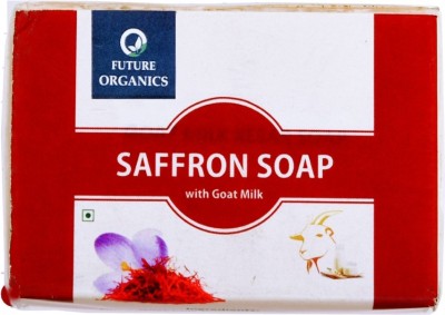 Future Organics Saffron with Goat milk Bathing Soap(100 g)