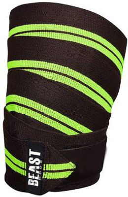 JMO27Deals Knee Wraps Elastic Compression Support for Squats , Gym , Power Lifting , Workout Knee Support