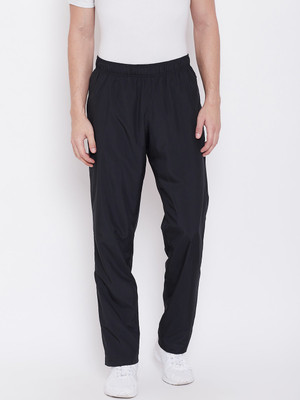nice mode Solid Men Black Track Pants