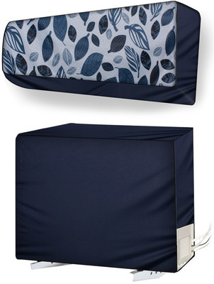 Stylista Air Conditioner  Cover(Width: 111.76 cm, Blue)