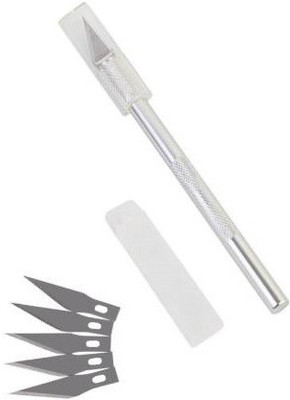 BAPC Detail Pen Knife with 5 Interchangeable Blades For ART Work