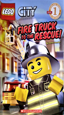Lego City Reader: Fire Truck to the Rescue!(English, Paperback, Sander Sonia)