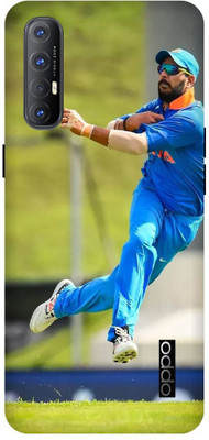 Bluvver Back Cover for Oppo Reno3 Pro/CPH2035 Printed Yuvraj Singh,Yuvvi Back Cover(Multicolor, Waterproof, Pack of: 1)