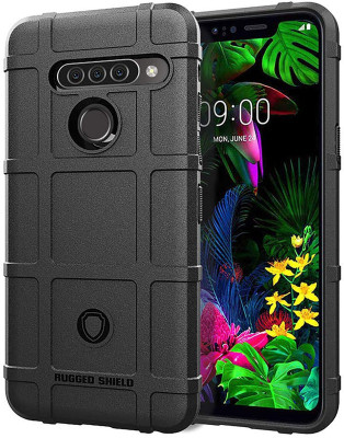 Elica Bumper Case for LG G8S ThinQ(Black, Hard Case, Pack of: 1)