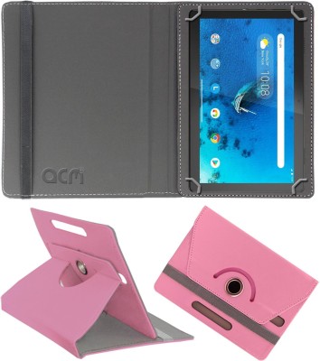 ACM Flip Cover for Lenovo Tab M10 10.1 inch(Pink, Cases with Holder, Pack of: 1)