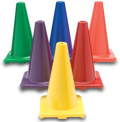 HHS SPORTS Cone Marker Pack of 6(Multicolor)