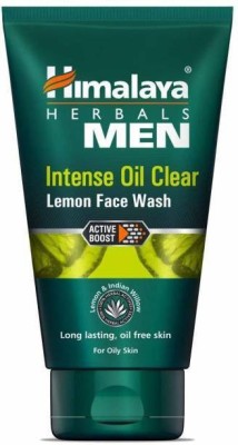 HIMALAYA HERBAL_INTENSE OIL CLEAR LEMON MEN FACEWASH Face Wash(300 ml)