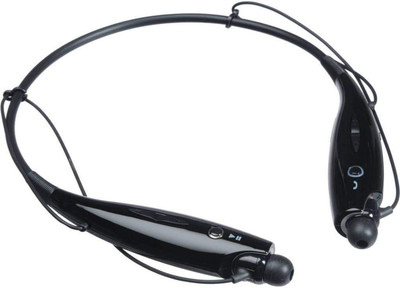 Brown Bee HBS/730 Deep Bass Wireless Magnet Bluetooth Headset With MIC Bluetooth Headset(Black, In the Ear)