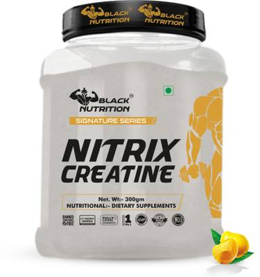 Black Nutrition NITRIX CREATINE Pre/Post Workout for Muscle Building, Muscle Endurance & Recovery Creatine