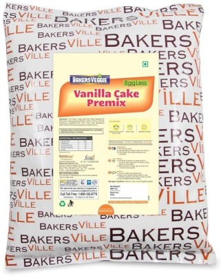 Bakersveggie Eggless Vanilla Cake Premix (Cake Mix), 1kg 1 kg