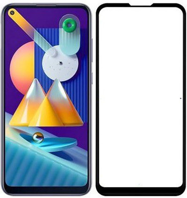 DSCASE Edge To Edge Tempered Glass for Samsung Galaxy M11(Pack of 1)