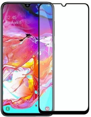 DSCASE Edge To Edge Tempered Glass for Samsung Galaxy A30(Pack of 1)