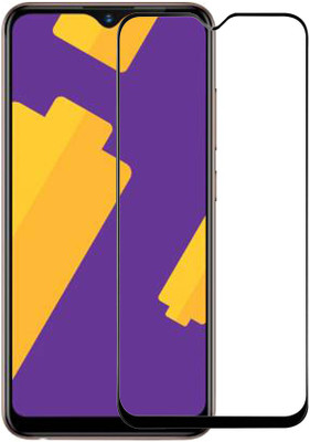 KARTRAY Edge To Edge Tempered Glass for Vivo Y90(Pack of 1)