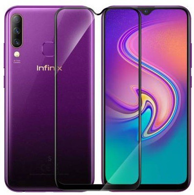 Hyper Edge To Edge Tempered Glass for Infinix S4(Pack of 1)