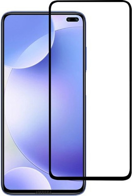 ambera Edge To Edge Tempered Glass for Mi Redmi K30, Poco X2(Pack of 1)