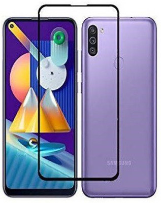 Hyper Edge To Edge Tempered Glass for Samsung Galaxy M11(Pack of 1)
