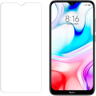 KARTRAY Tempered Glass Guard for Mi Redmi 8(Pack of 1)