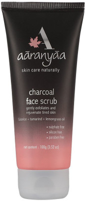 Aaranyaa Activated Charcoal Face  Scrub(100 g)