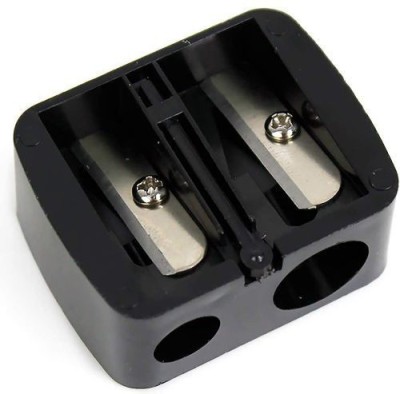 Tifurko Sharpener Double Hole Pencil Sharpeners Sharpeners(Set of 1, Black)