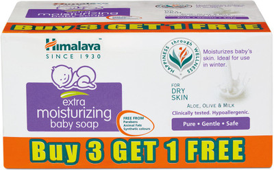 HIMALAYA Extra Moisturizing Baby Soap