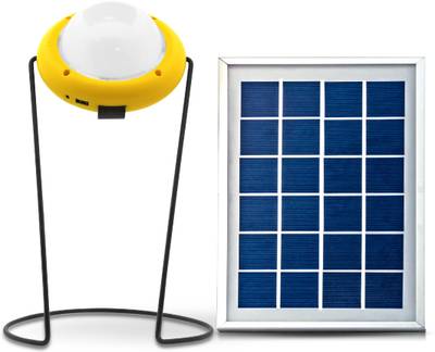 Sun King Pro 300 Solar Portable LED Emergency Light with USB Cable and Phone Adapters Solar Light Set  (Free Standing)
