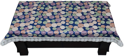Casanest Printed 4 Seater Table Cover(Mutli, PVC)