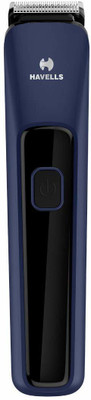 HAVELLS BT5112C Trimmer 45 min  Runtime 6 Length Settings(Blue)