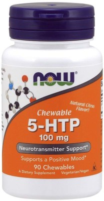 Now Foods 5 HTP Chewable Lozenges Tablets(90 No)