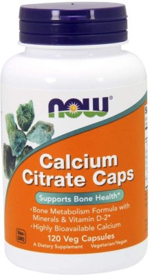 Now Foods Calcium Citrate Caps(120 No)