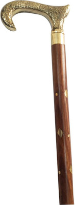 Moycraft Derby brass handle foldable Walking Stick