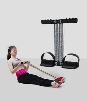 Fitnesstricks tummy trimmer for Unisex with Double spring Ab Exerciser(Black)
