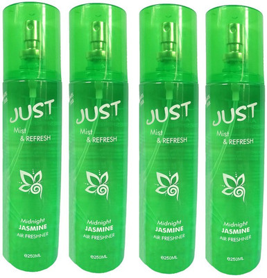Rankson Jasmine Spray Just Jasmine - Pack of 4(4 x 250 ml)