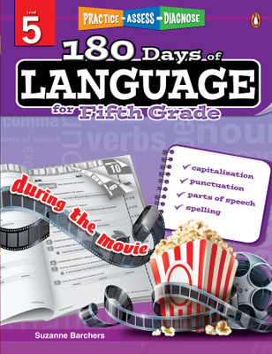 180 Days of Language for Fifth Grade(English, Paperback, Suzanne Barchers)