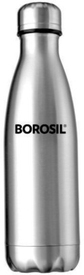 BOROSIL Bolt 500 ml Bottle(Pack of 1, Silver, Steel)