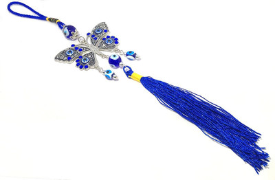 LightWave Butterfly Evil eye Car Hanging Ornament(Pack of 1)