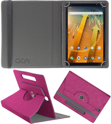 ACM Flip Cover for Iball Itab Bizniz Pro 10.1(Pink, Cases with Holder, Pack of: 1)