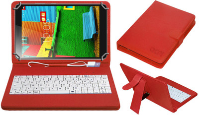 ACM Keyboard Case for Lenovo Phab Plus Pb-670M(Red, Cases with Holder, Pack of: 1)