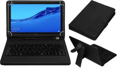 ACM Keyboard Case for Huawei MediaPad M5 Lite 10.1 inch(Black, Cases with Holder, Pack of: 1)