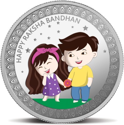MMTC-PAMP India Pvt Ltd Raksha Bandhan S 9999 20 g Silver Coin