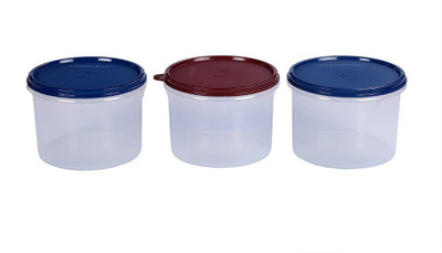 Signoraware Plastic Grocery Container  - 3.3 L(Pack of 3, Multicolor)