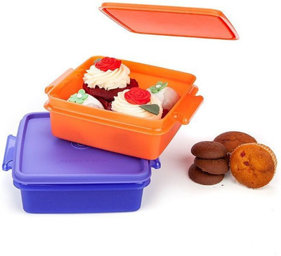Signoraware Plastic Grocery Container  - 1700 ml(Pack of 2, Multicolor)